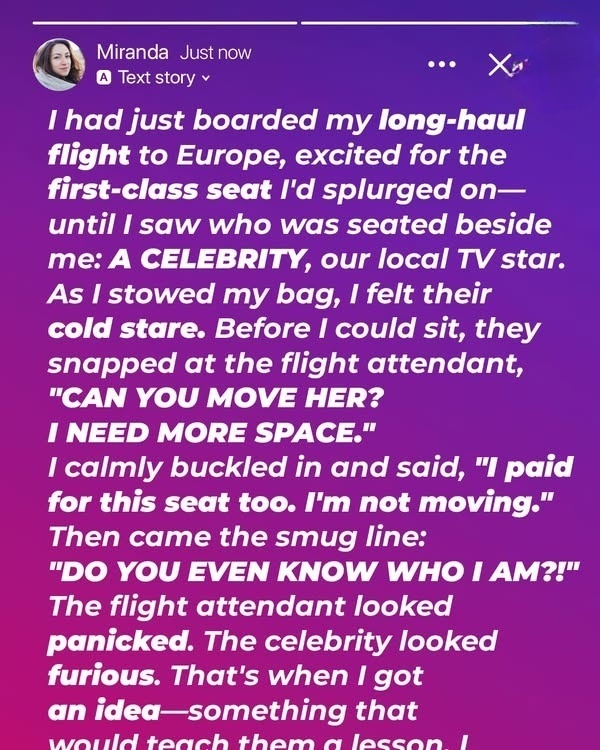 The Moment a Tense Flight Became Something Meaningful