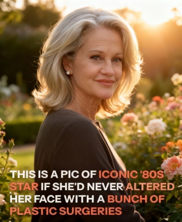 A Look at Melanie Griffith’s Natural Features Through an AI Visualization