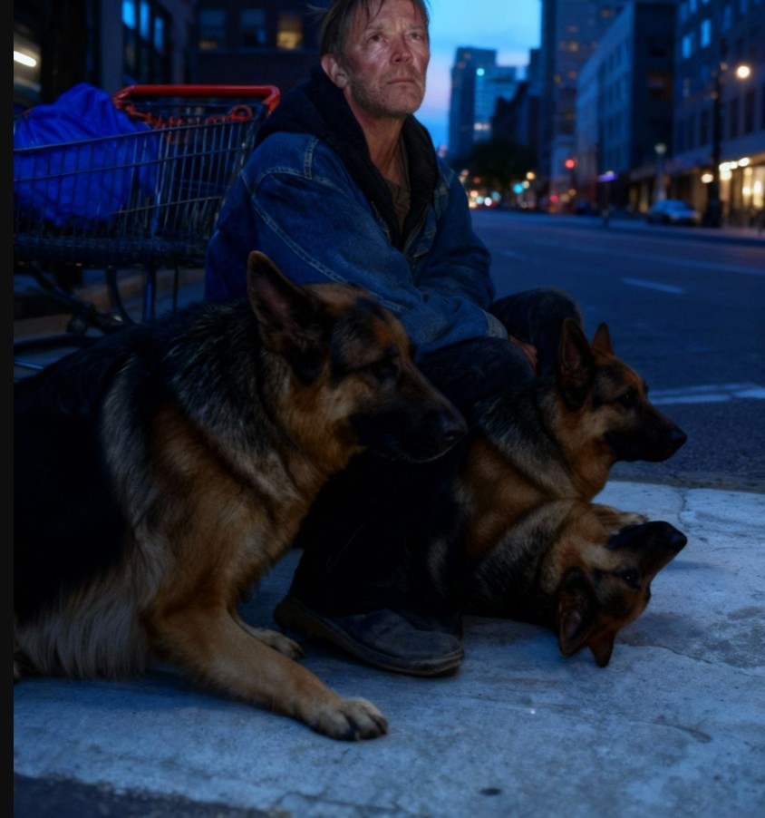 I Helped a Hungry Veteran and His Dog — a Month Later, My Boss Called Me In and Everything Changed