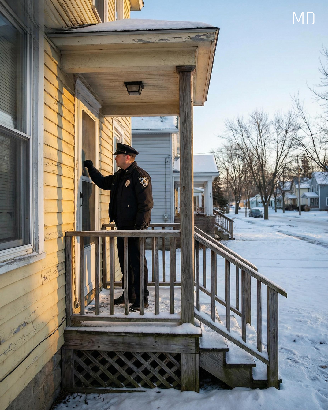 A Police Officer’s Visit Finally Opened the Door to a Young Neighbor’s Closely Guarded Home
