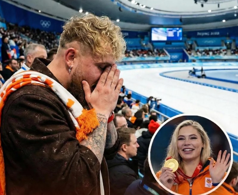 Jake Paul Celebrates as Fiancée Wins Gold at the Winter Olympics