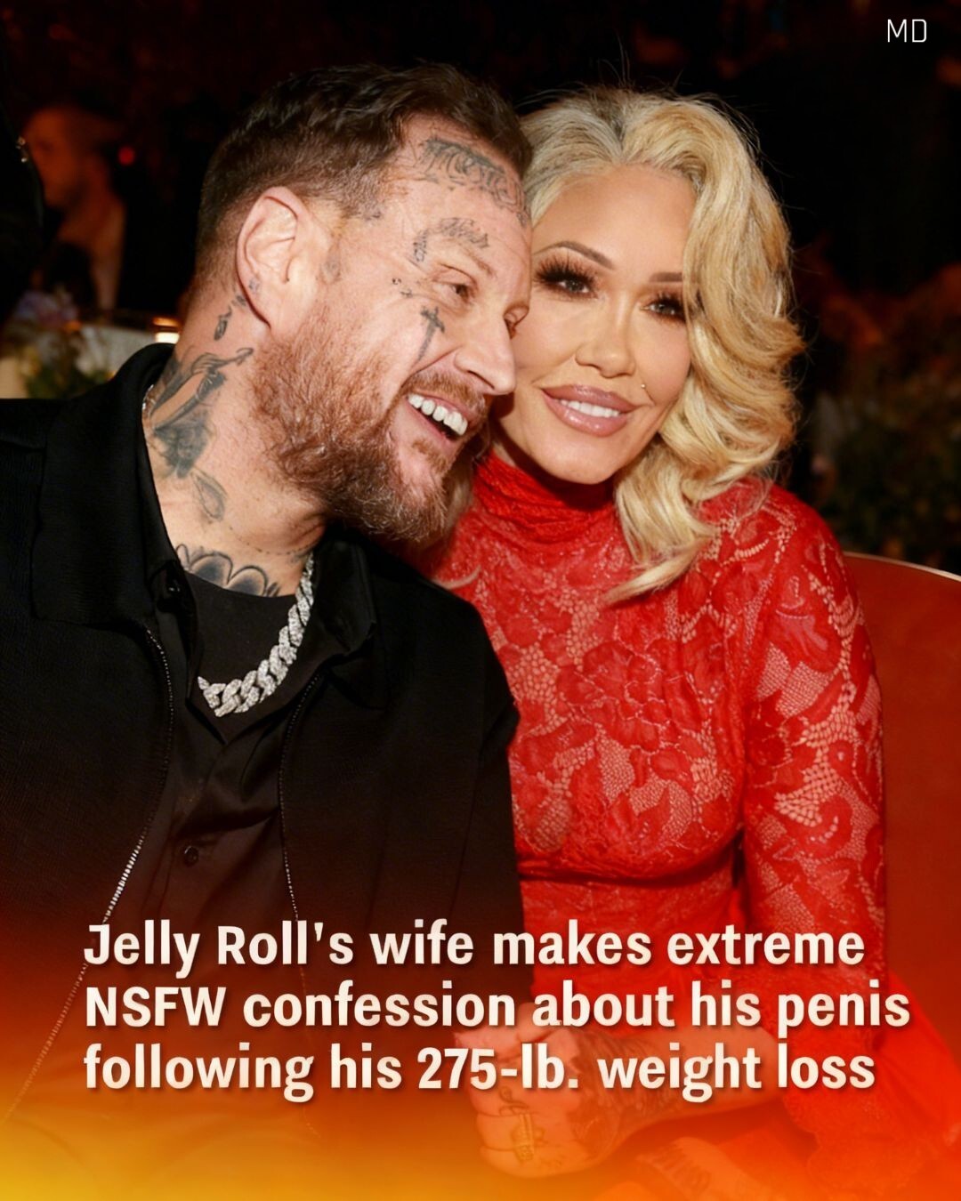 Jelly Roll’s Wife Opens Up About His Confidence Boost After 275-Pound Weight Loss