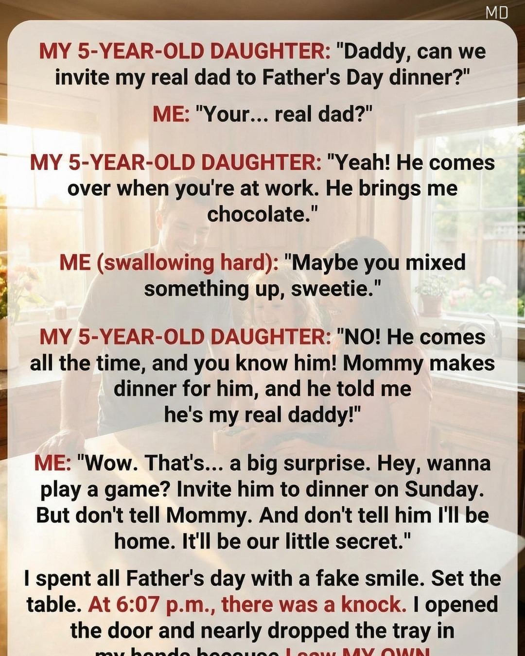 My Daughter’s Unexpected Question Made This Father’s Day Unforgettable