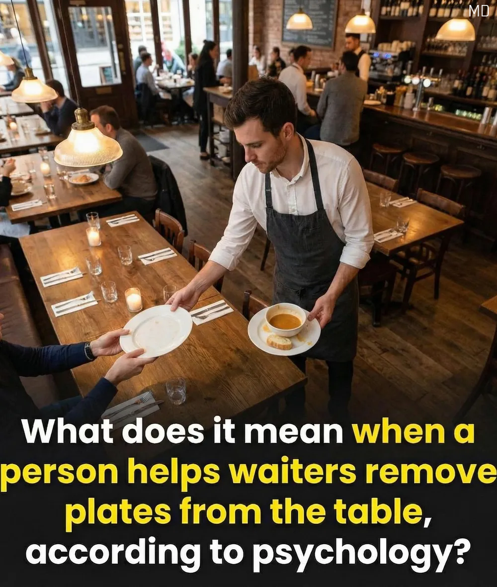 What Helping Restaurant Staff Can Reveal About Everyday Social Behavior