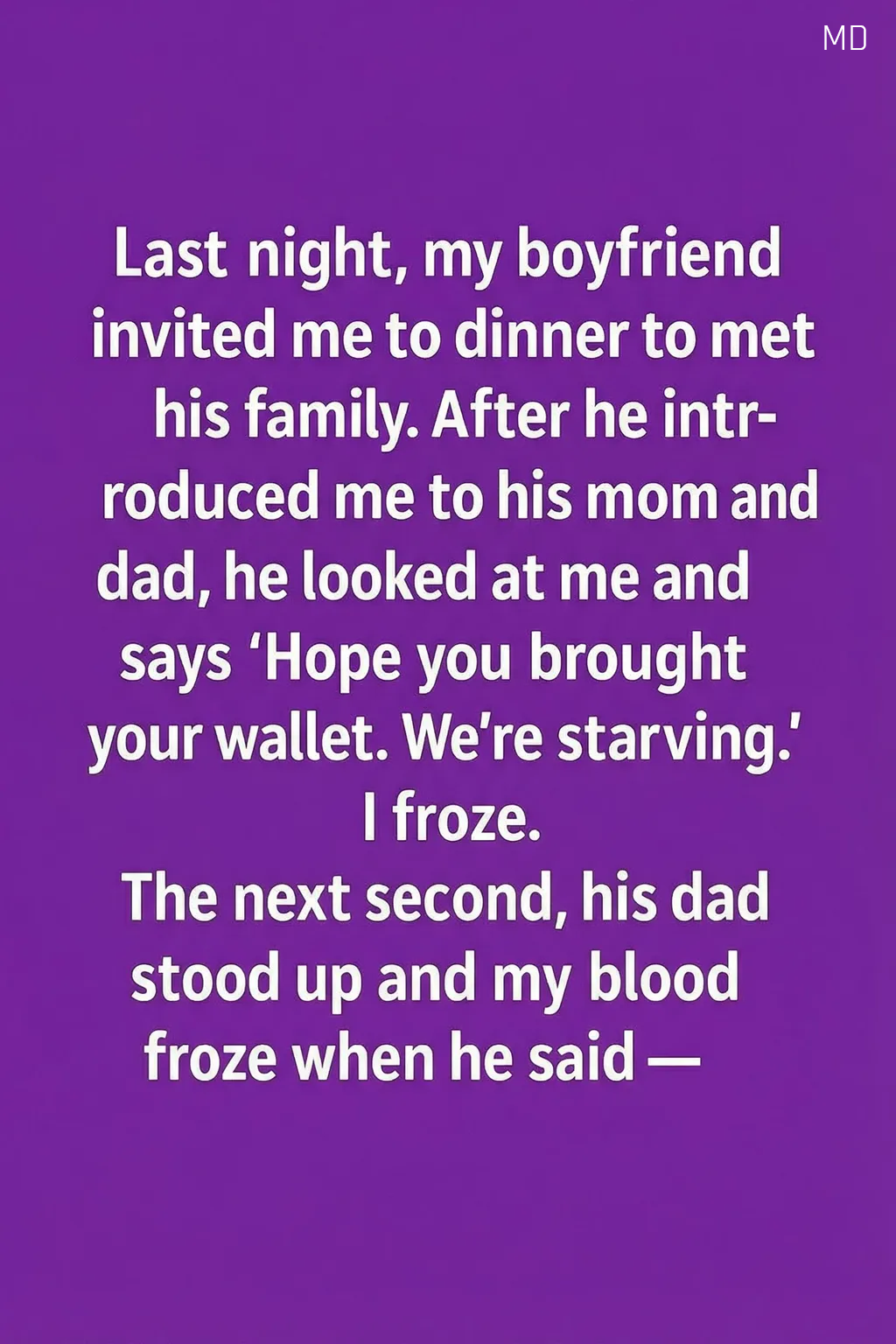 A Memorable Evening: Meeting His Family for the First Time