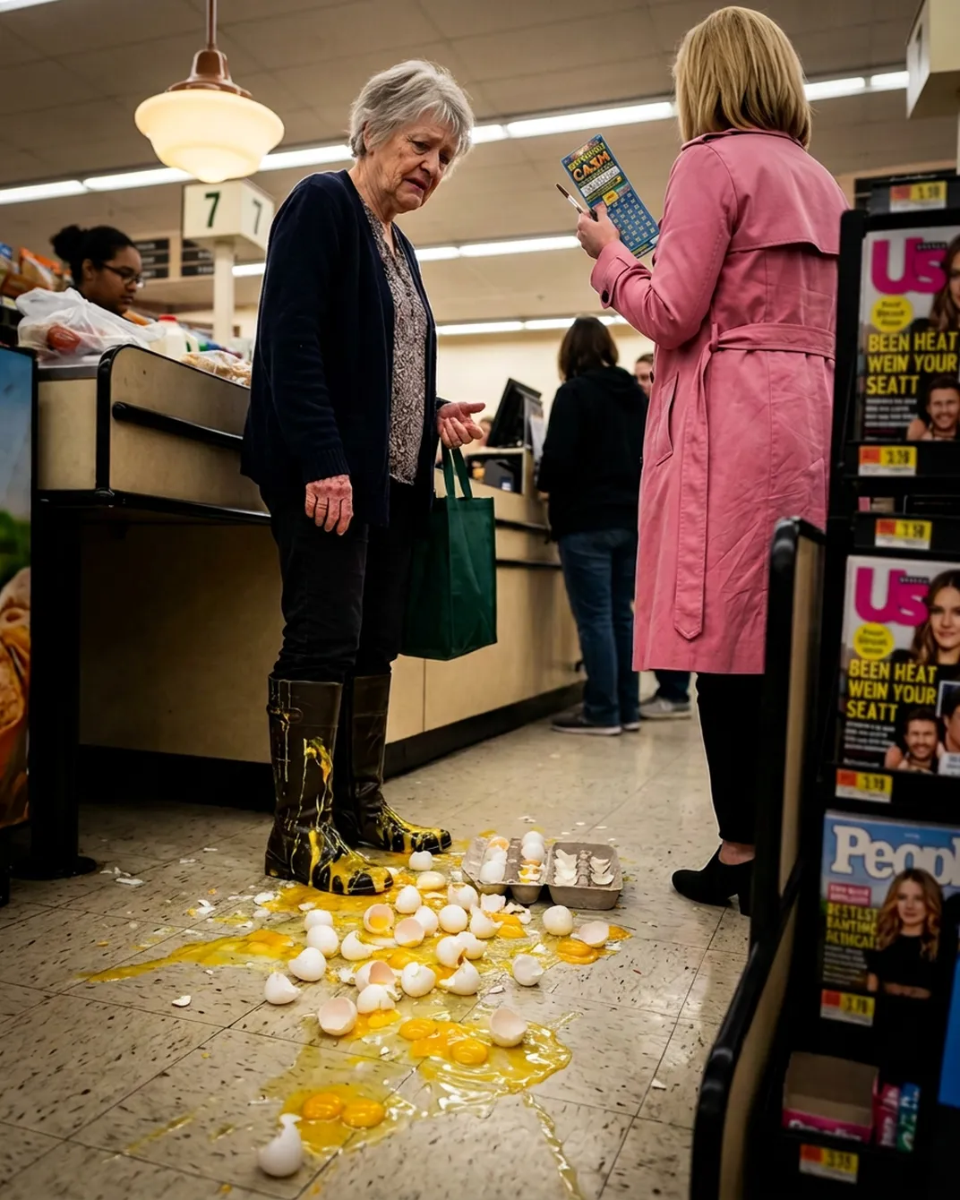 A Grocery Store Disagreement Led to an Unexpected Moment No One in Line Will Forget