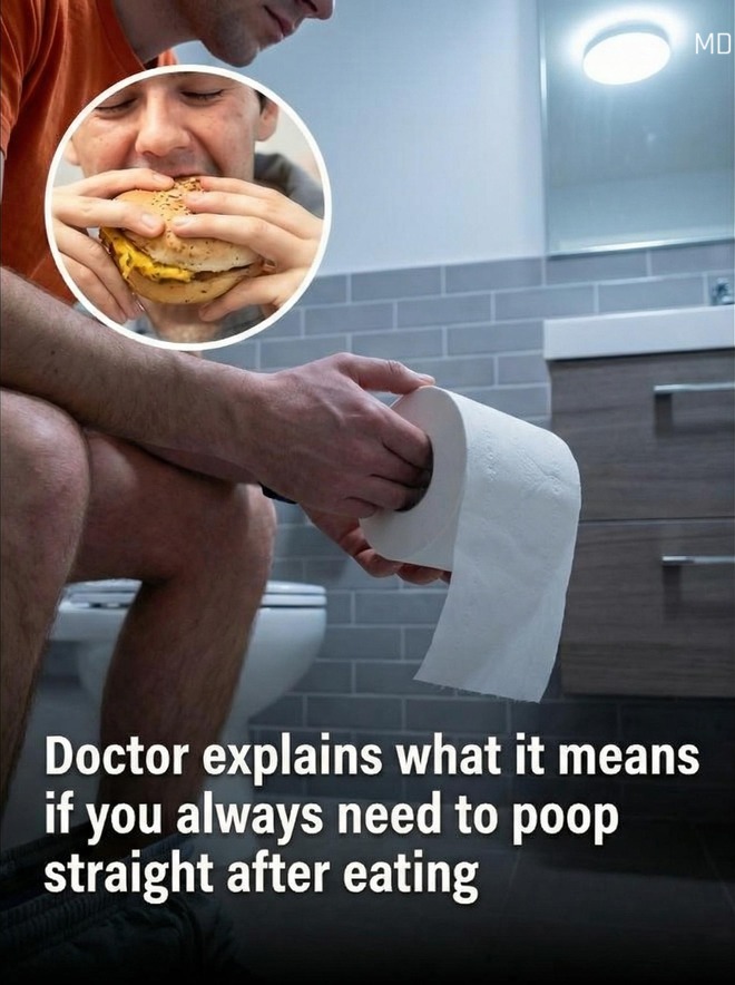 Why Some People Feel the Need to Use the Bathroom After Eating