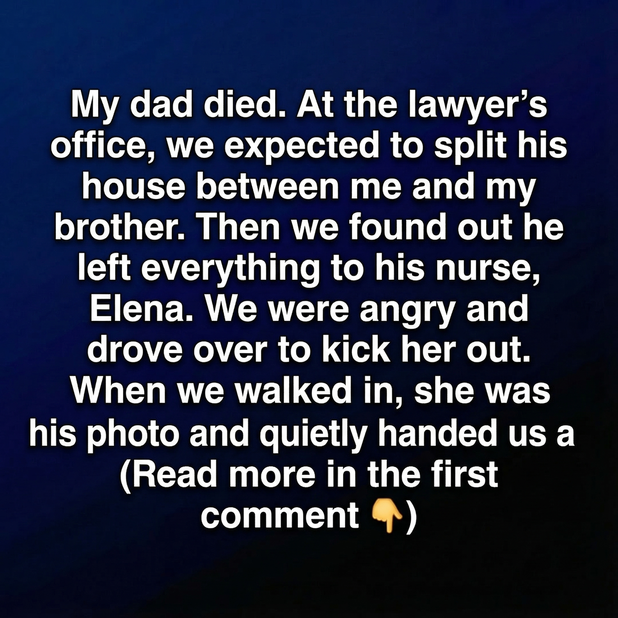 After Our Father’s Passing, His Final Decision Taught Us an Unexpected Lesson