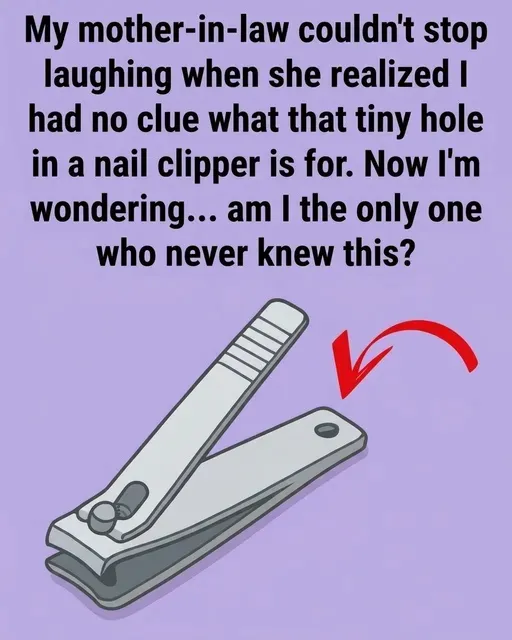 Why Many Nail Clippers Include a Small Round Hole in the Design