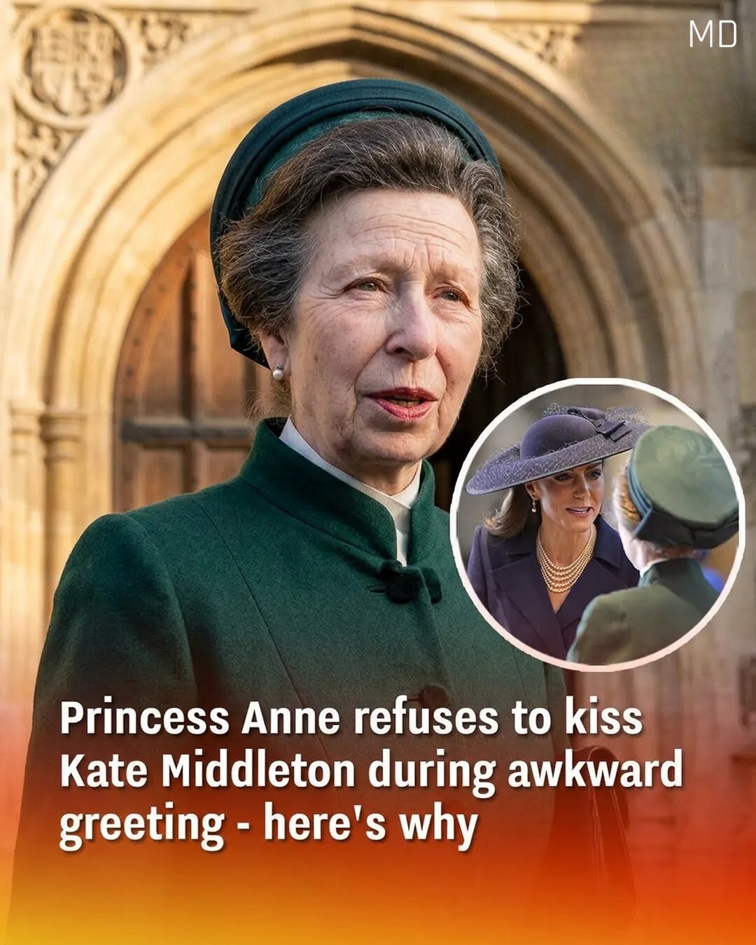 The Reason Behind Princess Anne and Kate Middleton’s Unique Greeting Moment