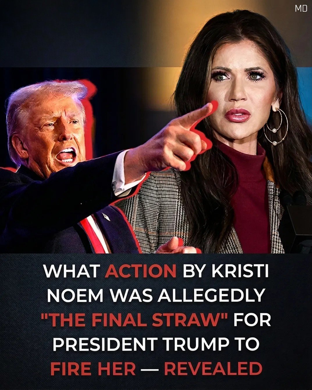 Reports Shed Light on Leadership Change Involving Kristi Noem in Trump Administration