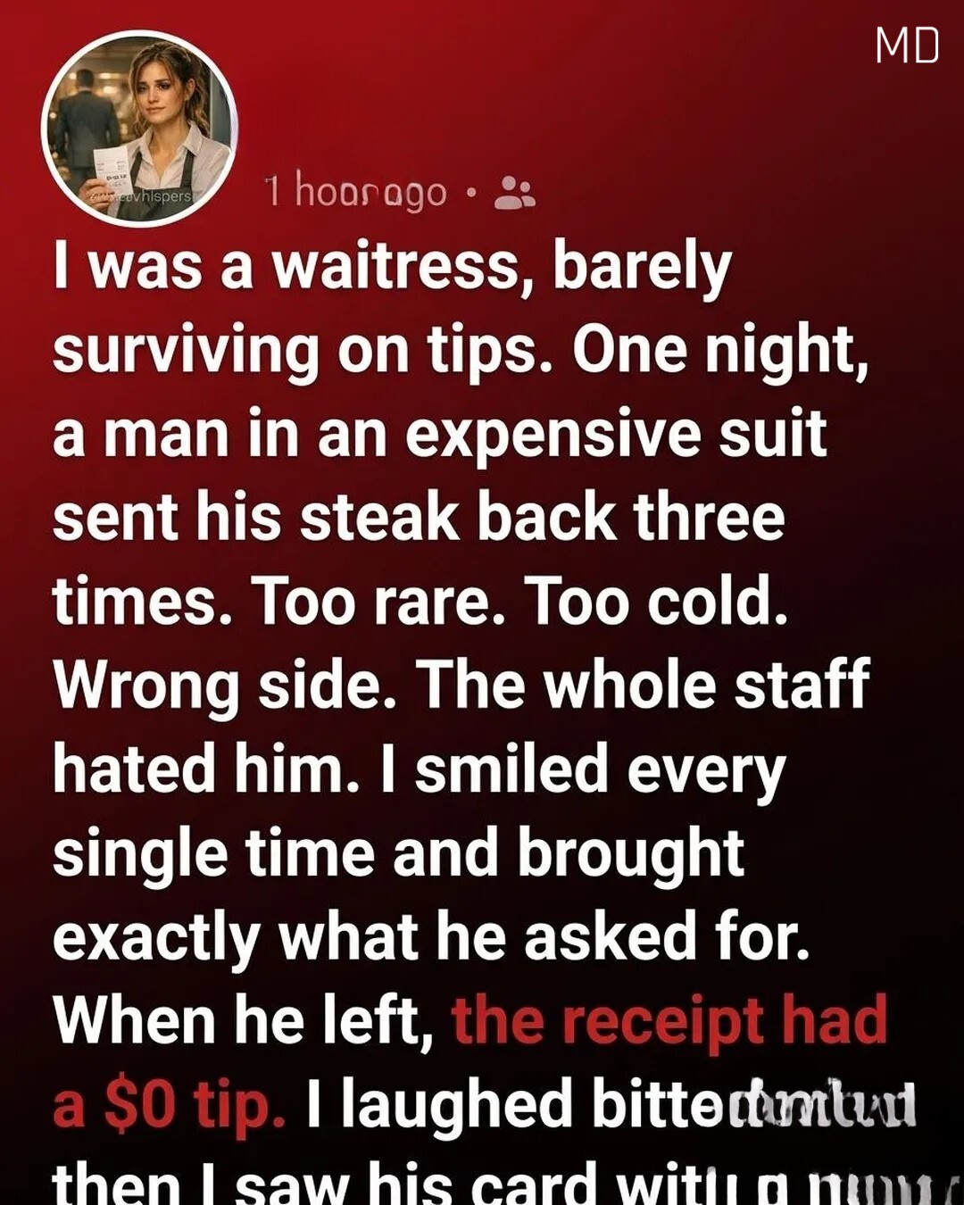 A Challenging Night at Work Led to an Unexpected Opportunity