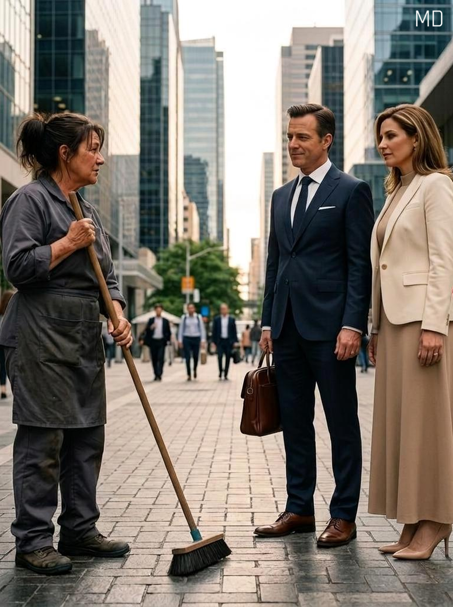 He Saw Me Working Outside His Office Building and Dismissed Me — Moments Later, He Discovered I Was the Owner