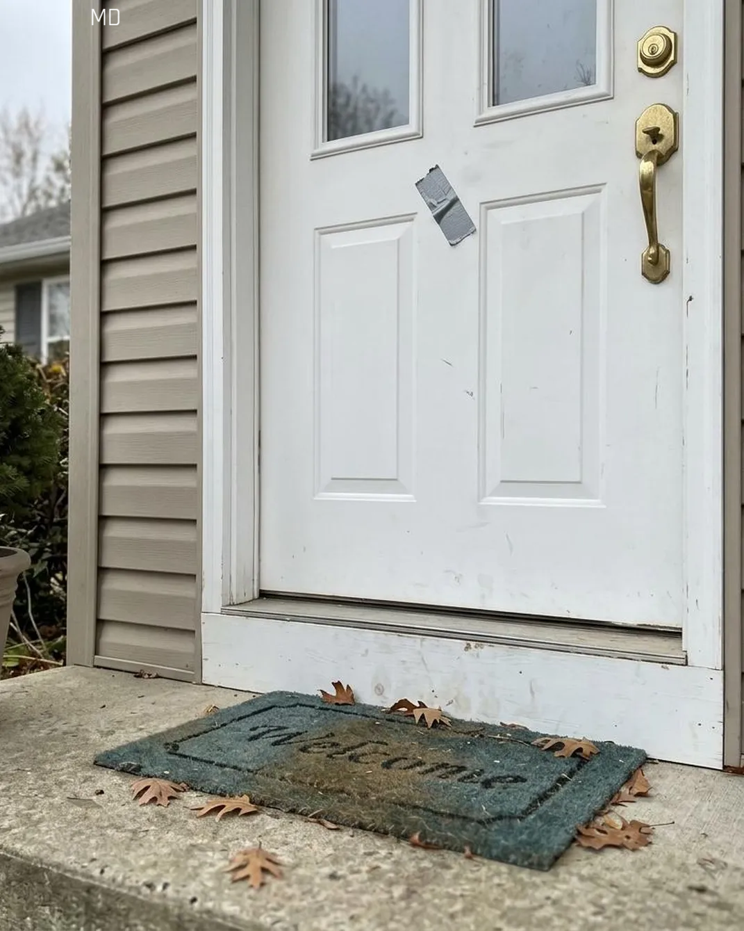 A Small Piece of Tape on My Door Seemed Harmless—Until My Neighbor Urgently Moved Away
