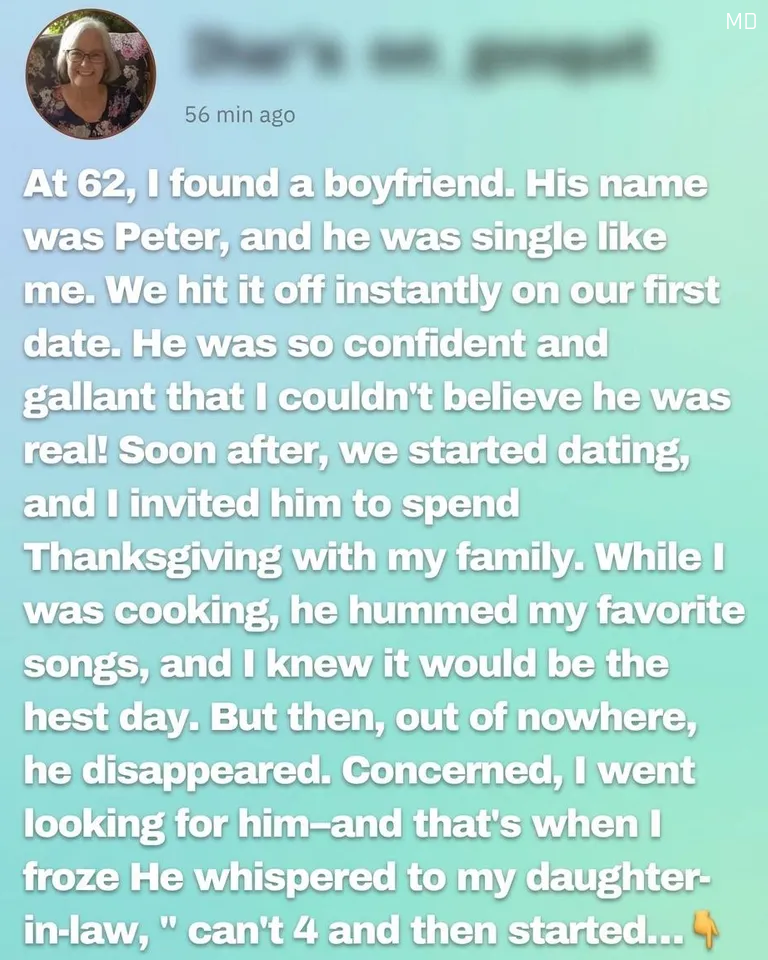 A New Chapter at 62: A Thanksgiving That Changed Everything