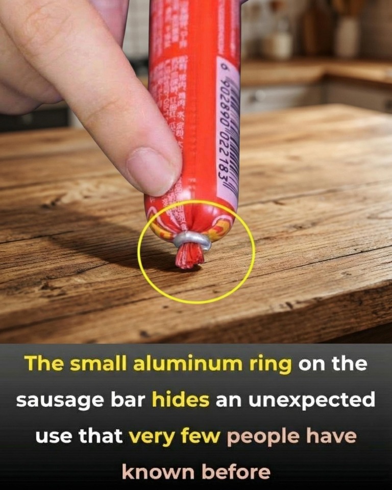 Why Sausage Sticks Have a Small Aluminum Ring and What It’s Used For