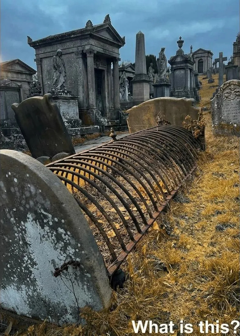 The Historical Reason Some Old Graves Were Protected With Iron Covers